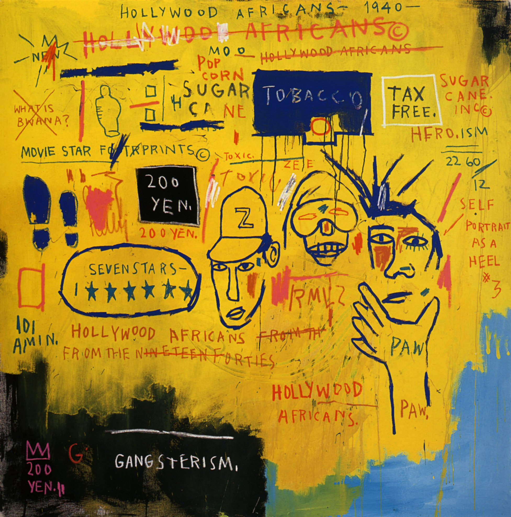 Hollywood Africans — Jean-Michel Basquiat