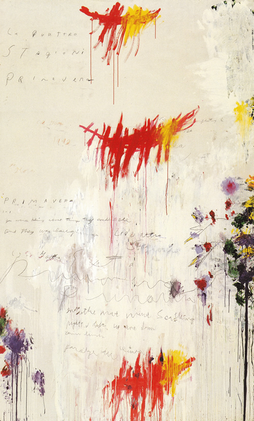 Quattro Stagioni: Primavera — Cy Twombly
