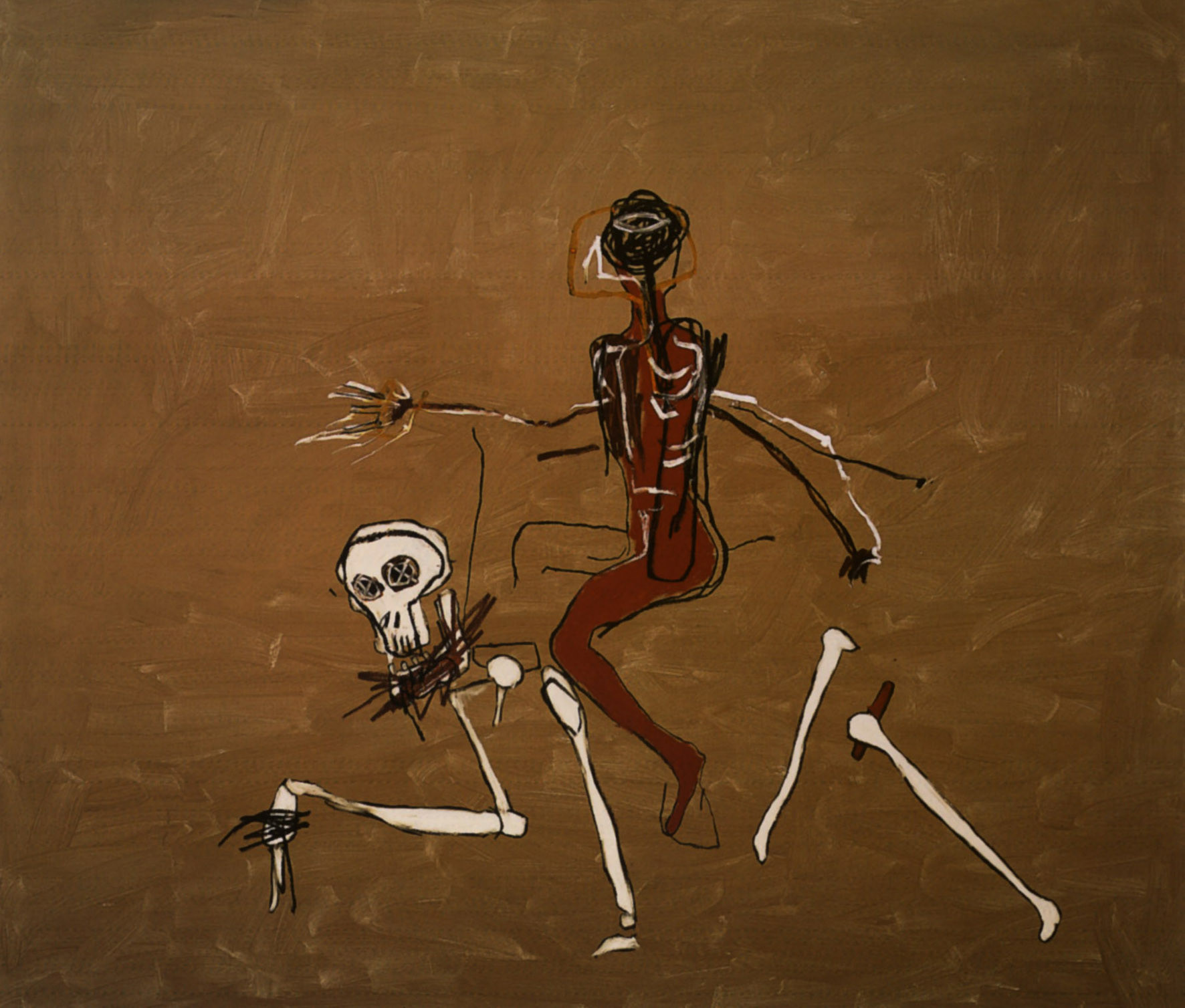 Riding with Death — Jean-Michel Basquiat